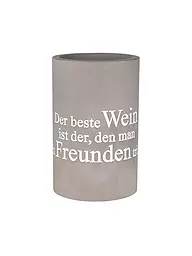 RAEDER | Flaschenkühler aus Beton 21cm "Any Time" | grau
