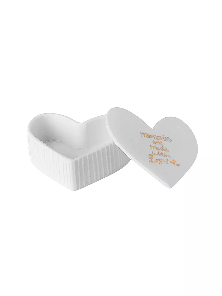 RAEDER | Herzdose Memories are made with love | weiss