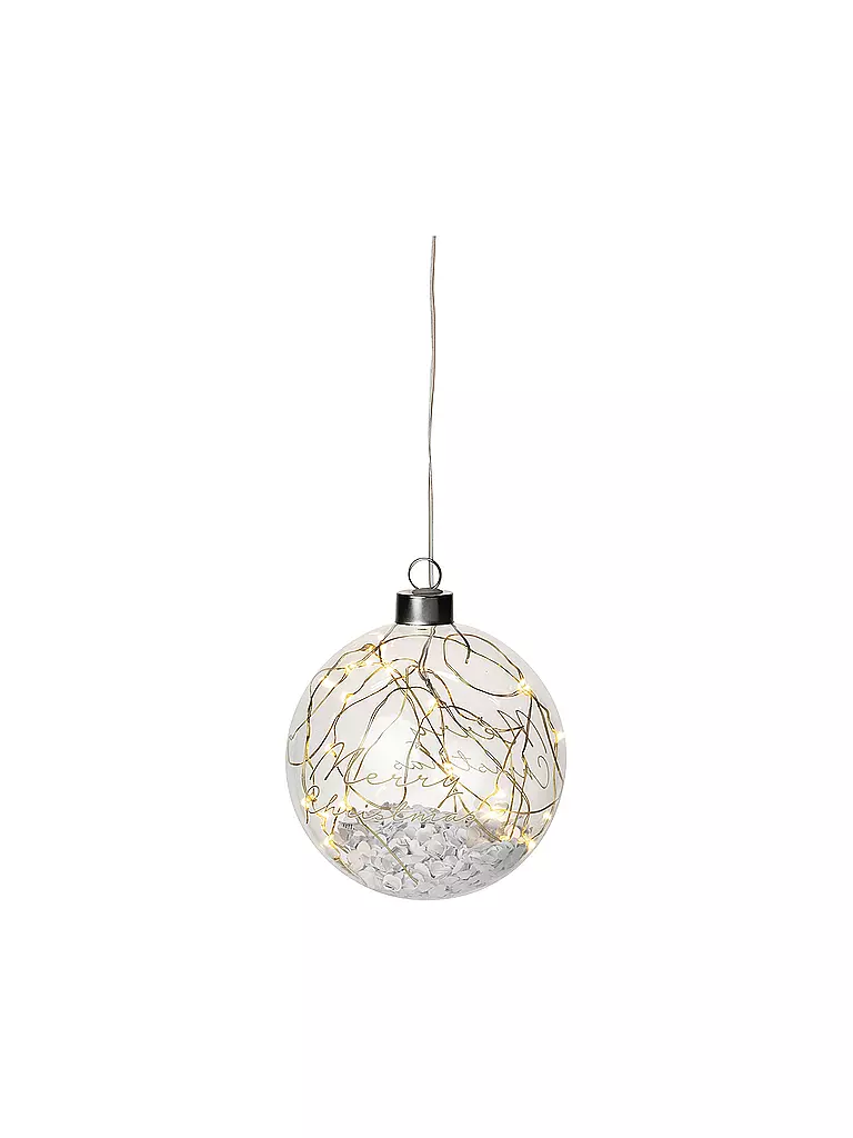 RAEDER | Lichtkugel LED klein 10,5cm | weiß