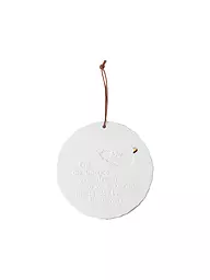 RAEDER | Medaillon 10,5cm ERST DIE CHANCE  | weiss