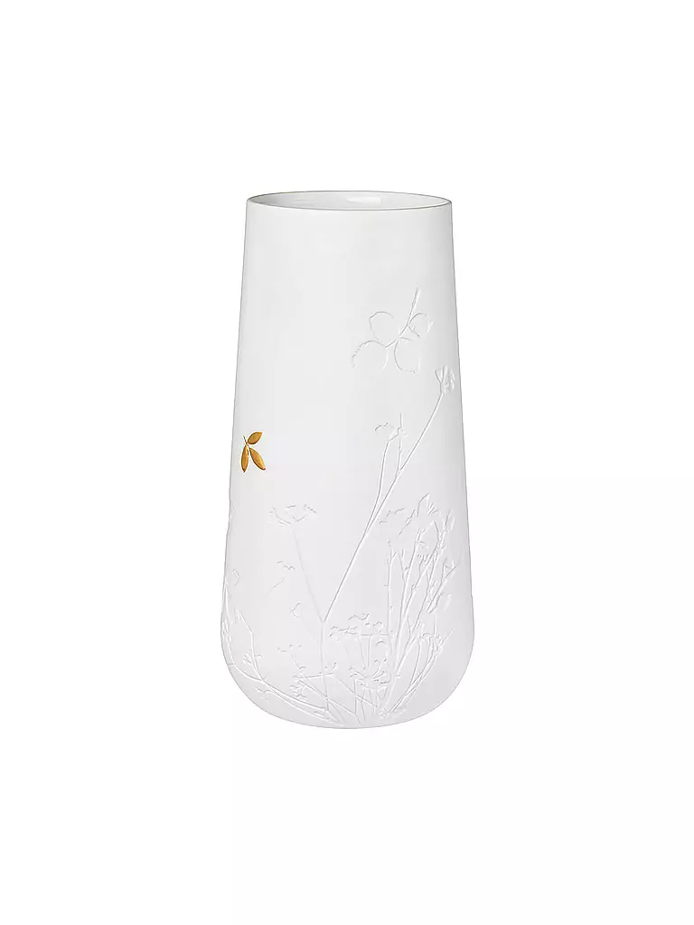 RAEDER | Porzellan Vase gross 25cm | weiss