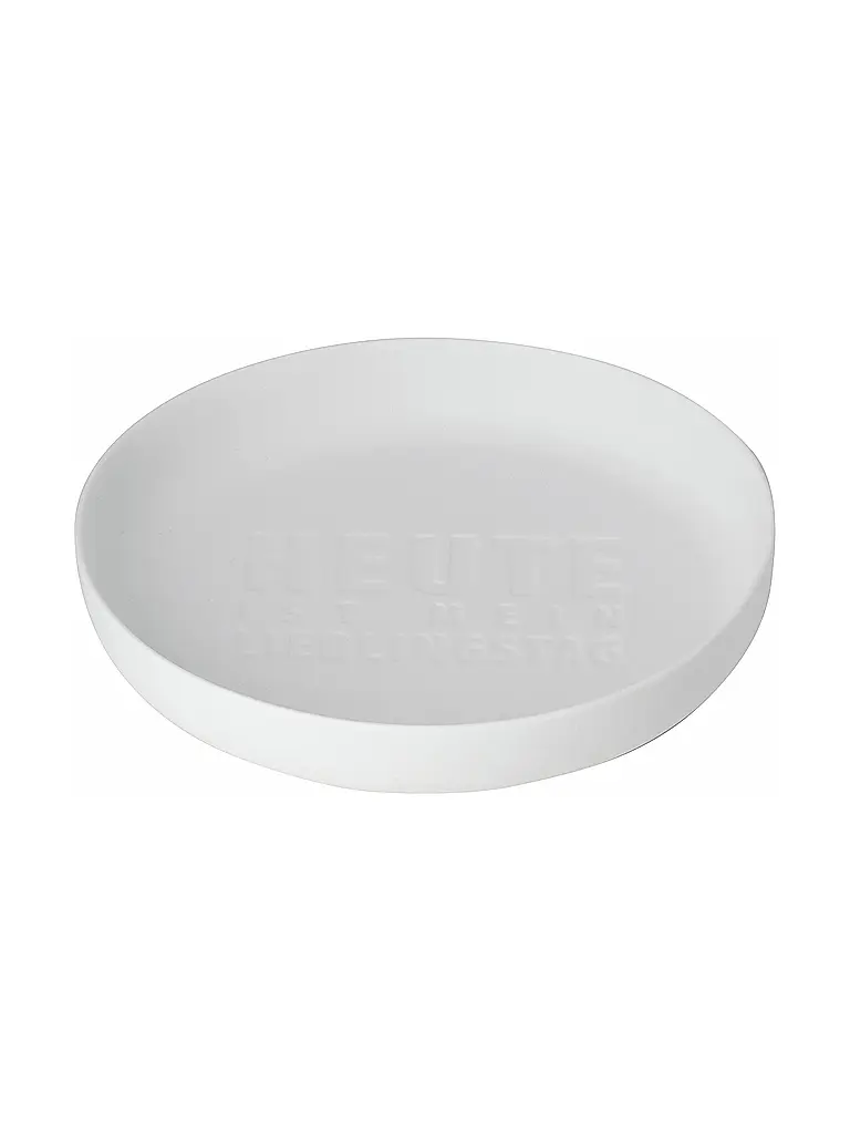 RAEDER | Schale Wortwelten 22cm  | weiss