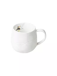 RAEDER | Tasse 7,5cm SCHNEETAG Schlitten fahren  | Weiss
