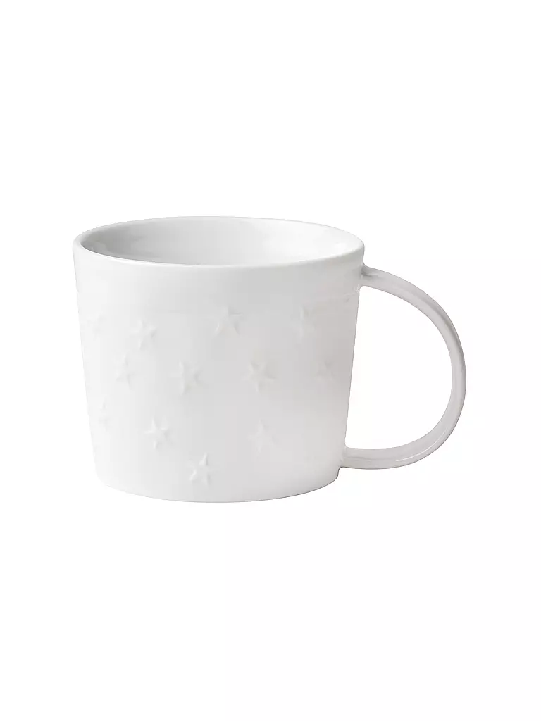 RAEDER | Tasse Sterne 8cm | weiß