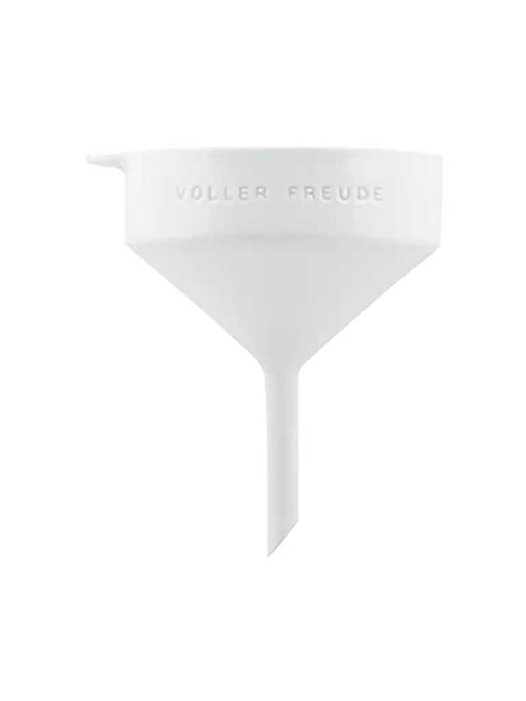 RAEDER | Trichter groß - Voller Freude  | weiß