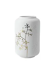 RAEDER | Vase 10,4cm Goldzweig | Weiss