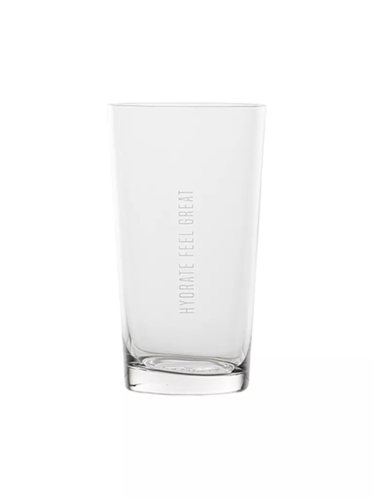 RAEDER | Wasserglas Hydrate feel great 150ml | transparent