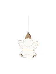 RAEDER | Weihnachts Anhänger Santa Schneengel | Gold