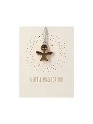 RAEDER | Weihnachts Deko MINI-ORNAMENT Mistelzweig | Gold