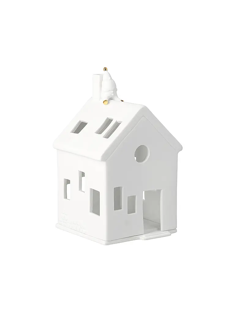 RAEDER | Weihnachts Lichthaus Warten auf Rudolf  | Weiss