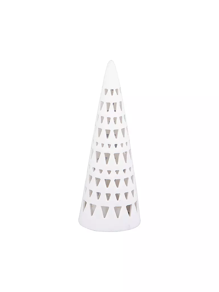 RAEDER | Weihnachts-Mini-LED Lichttanne groß 11cm | weiß