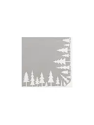 RAEDER | Weihnachts-Servietten 33x33cm  | Hellblau