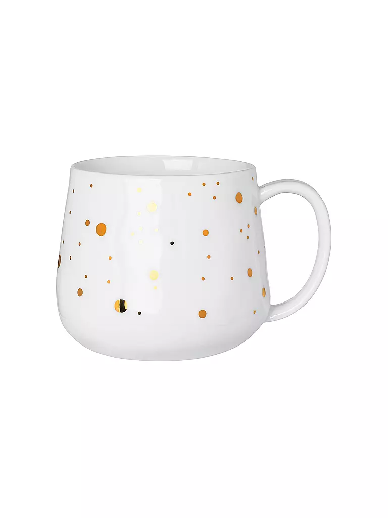 RAEDER | Weihnachtstasse "Sterne" 8,6cm | weiß