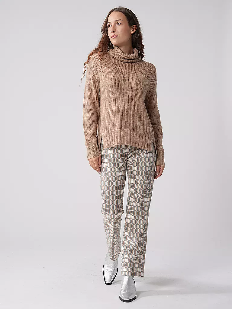 RAFFAELLO ROSSI | Hose Flared Fit 7/8 MACY | creme