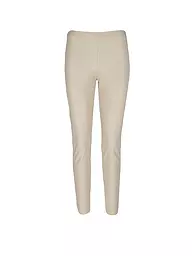 RAFFAELLO ROSSI | Hose in Lederoptik Skinny Fit RESA | beige