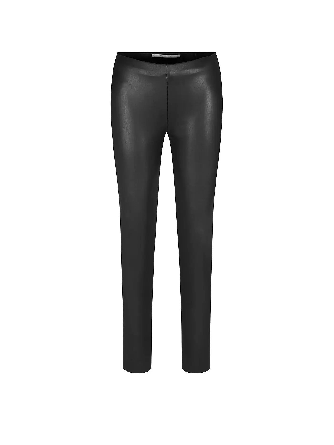 RAFFAELLO ROSSI | Hose in Lederoptik Skinny Fit RESA | schwarz