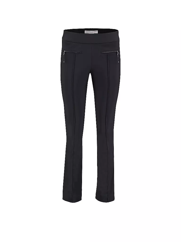 RAFFAELLO ROSSI | Hose Slim Fit OTTI | schwarz