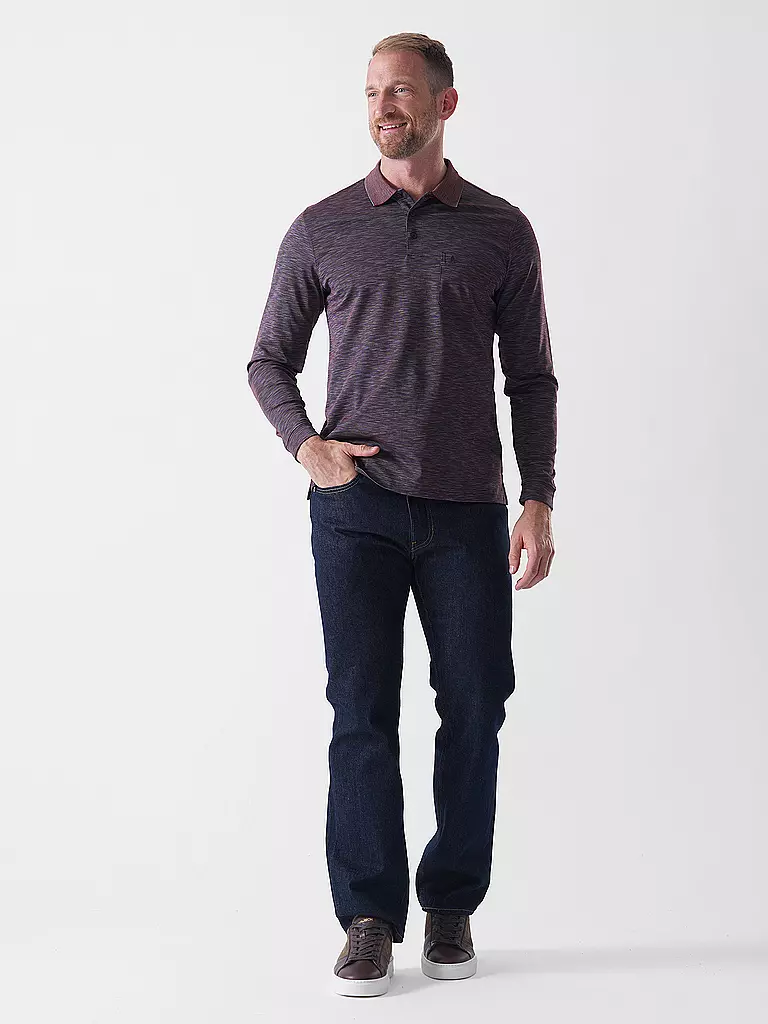RAGMAN | Poloshirt  | dunkelrot