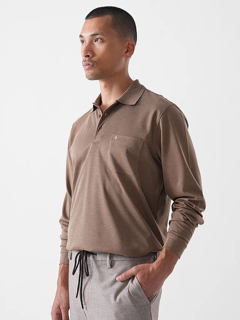RAGMAN | Poloshirt  | braun
