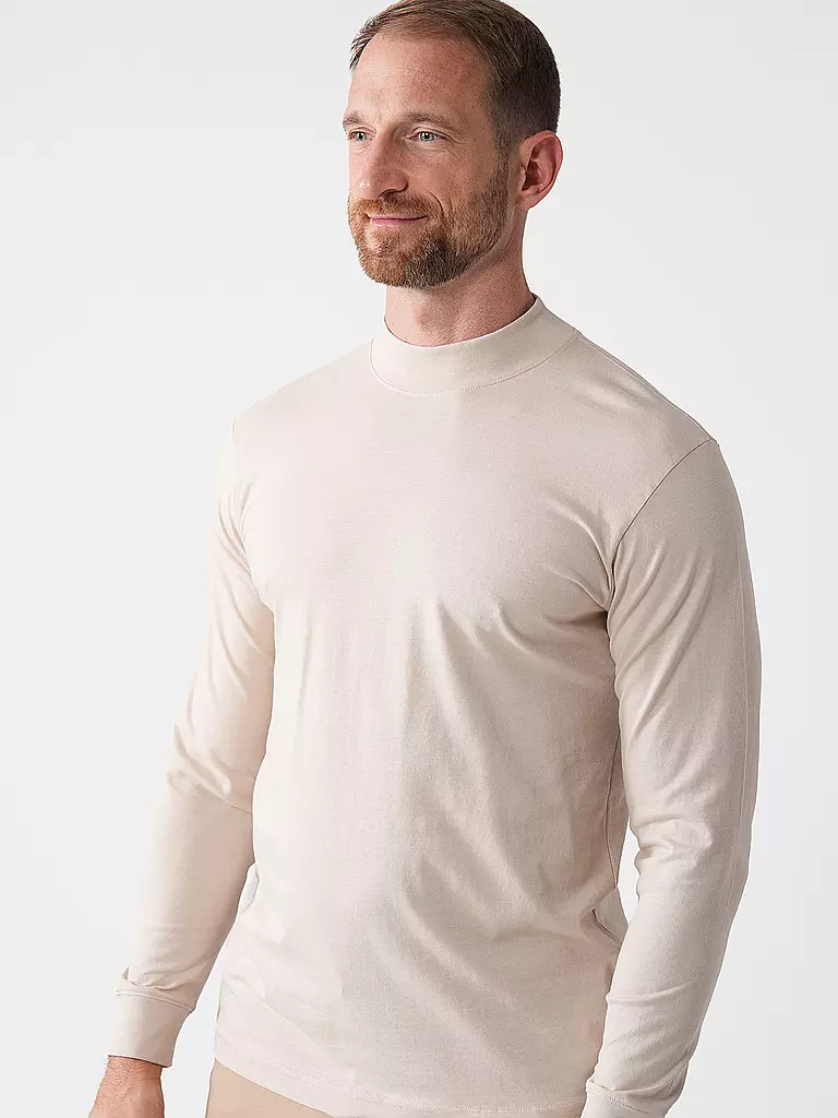 RAGMAN | Rollkragenshirt | beige