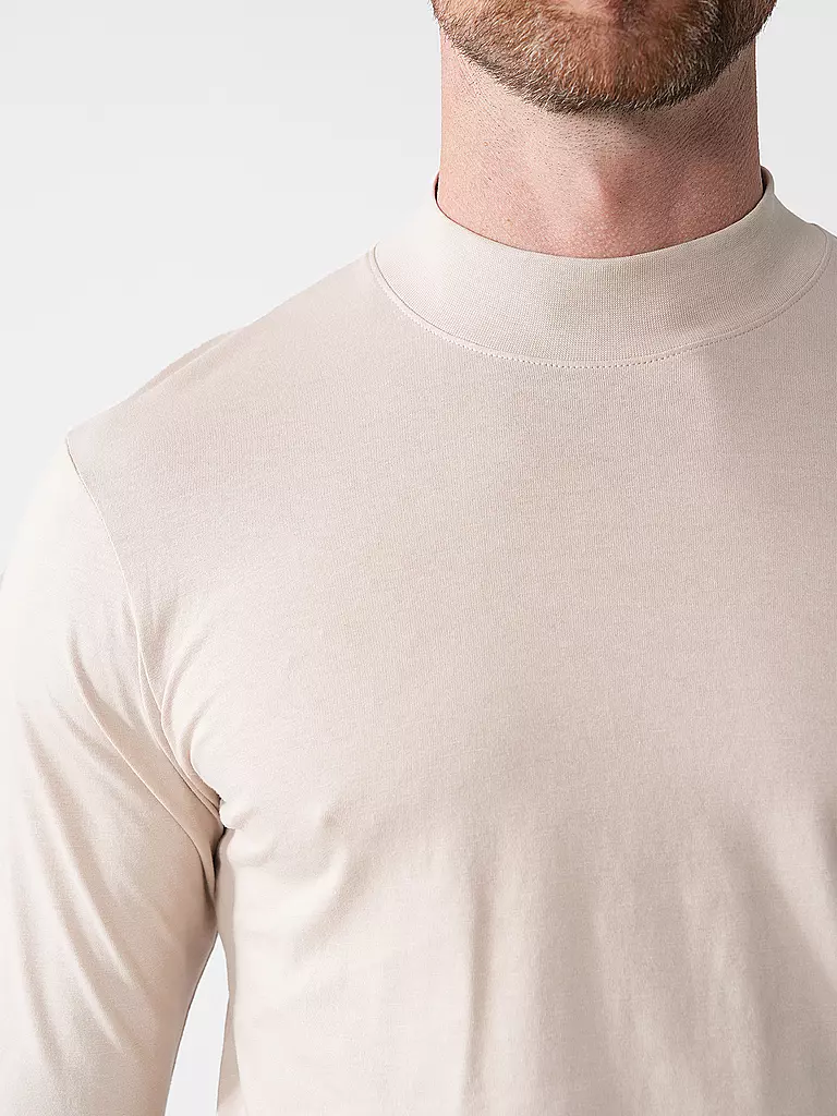 RAGMAN | Rollkragenshirt | beige