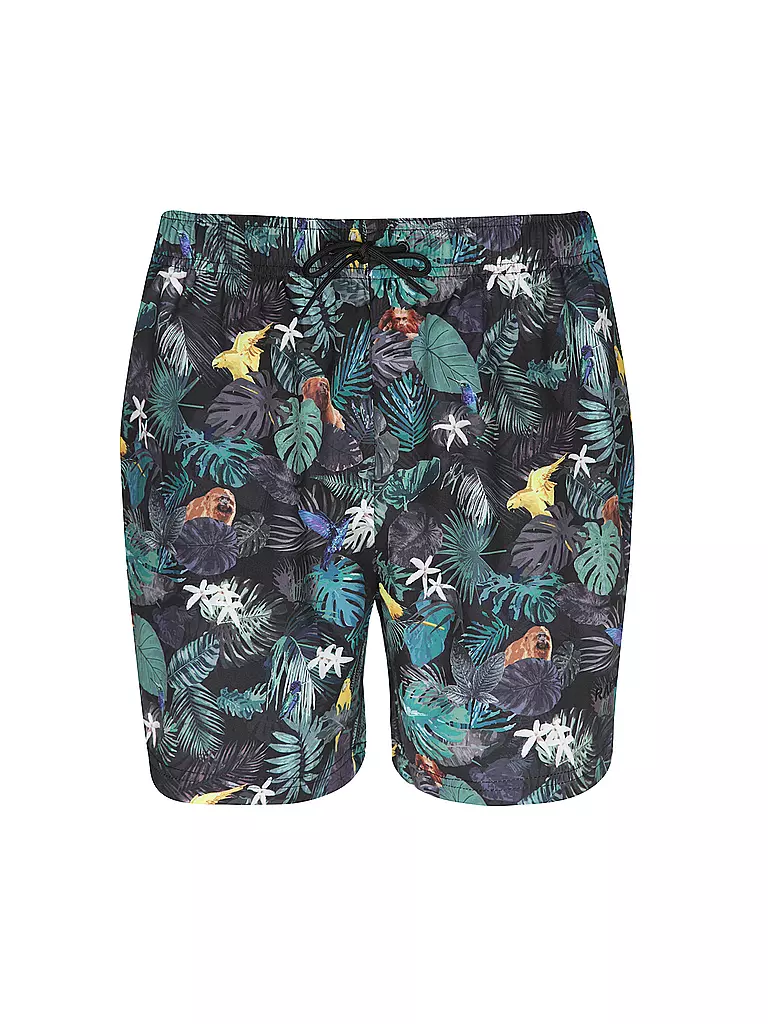 RAGWEAR | Badeshorts STANNIS PRINT | schwarz