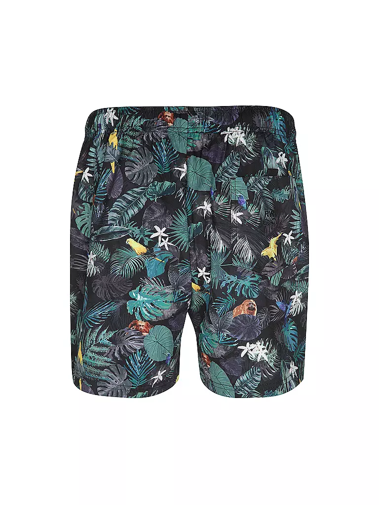 RAGWEAR | Badeshorts STANNIS PRINT | schwarz