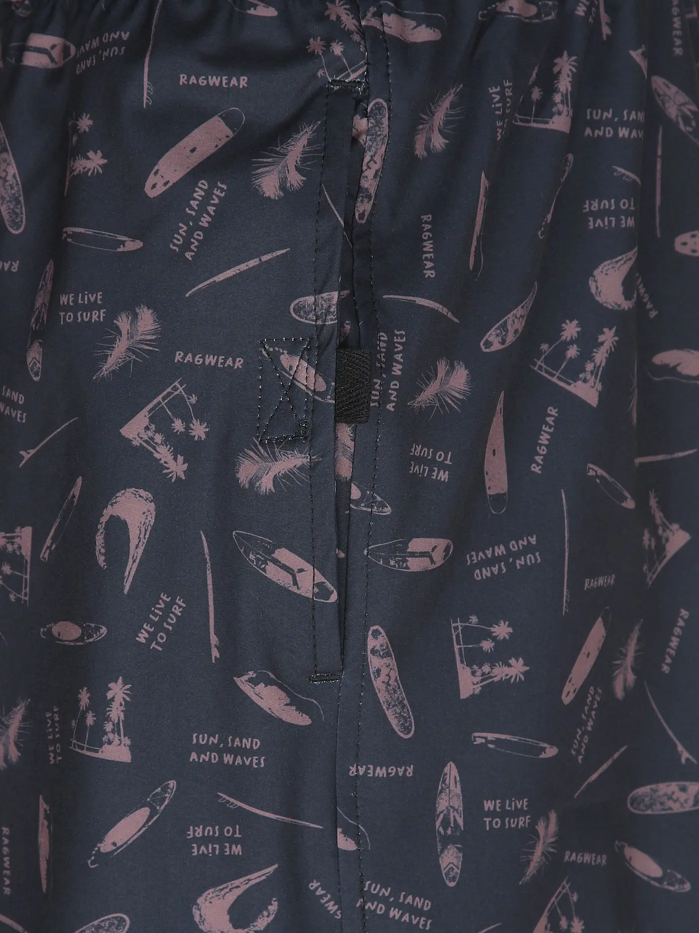 RAGWEAR | Badeshorts STANNIS PRINT | dunkelblau
