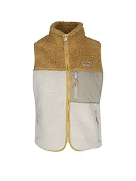 RAGWEAR | Fleecegilet  JUNNI BONDED | Creme