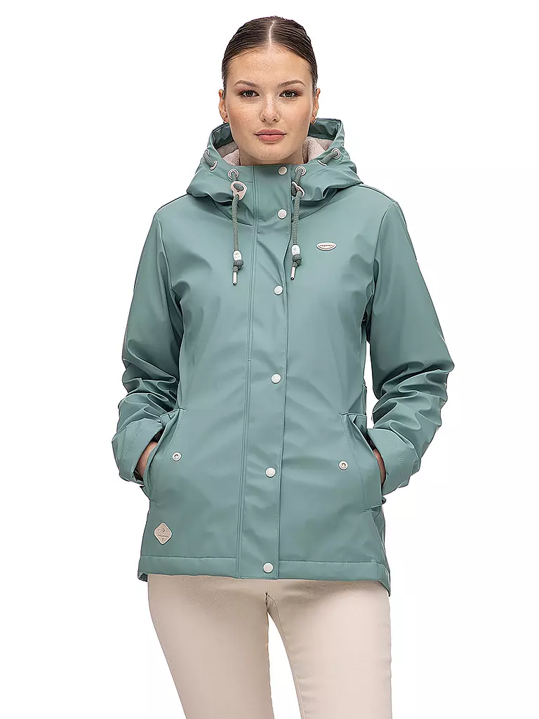 RAGWEAR hellblau DANKKA Jacke