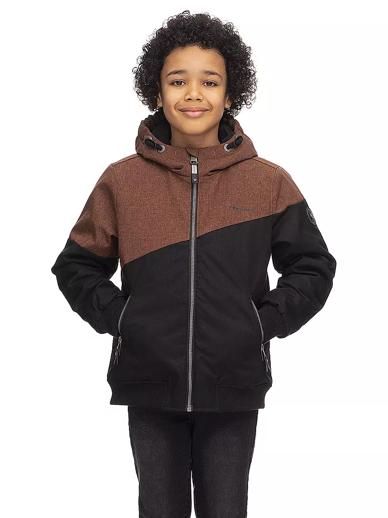 RAGWEAR | Jungen Jacke JOWELL | schwarz