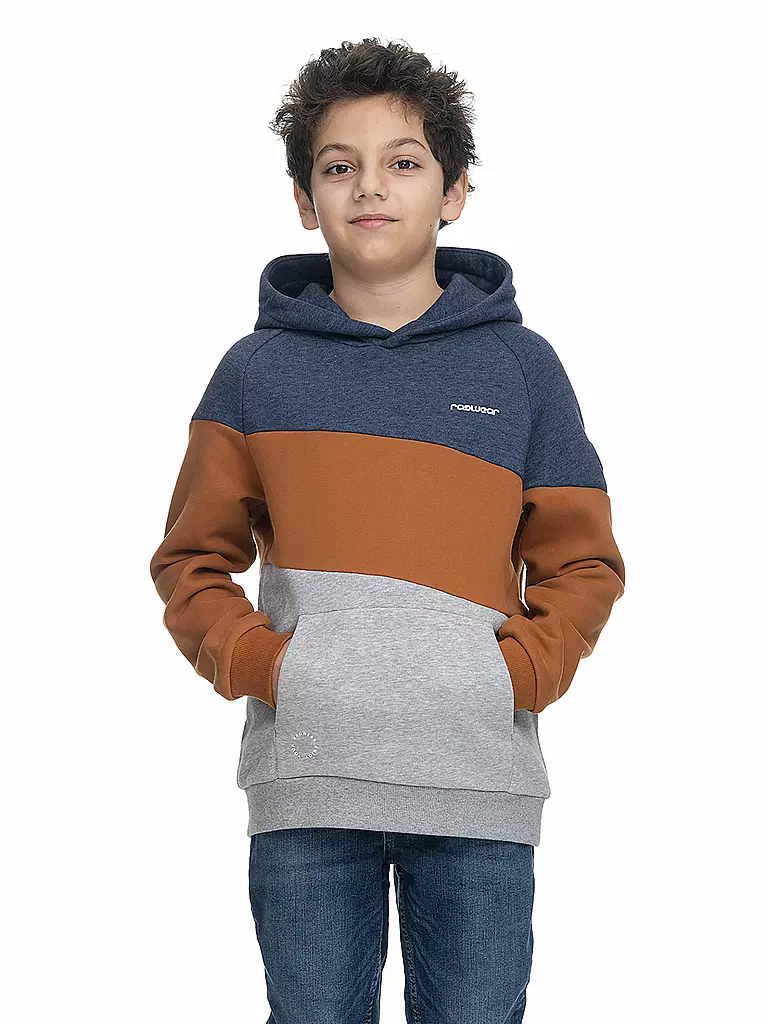 RAGWEAR | Jungen Kapuzensweater - Hoodie VENDIO | braun