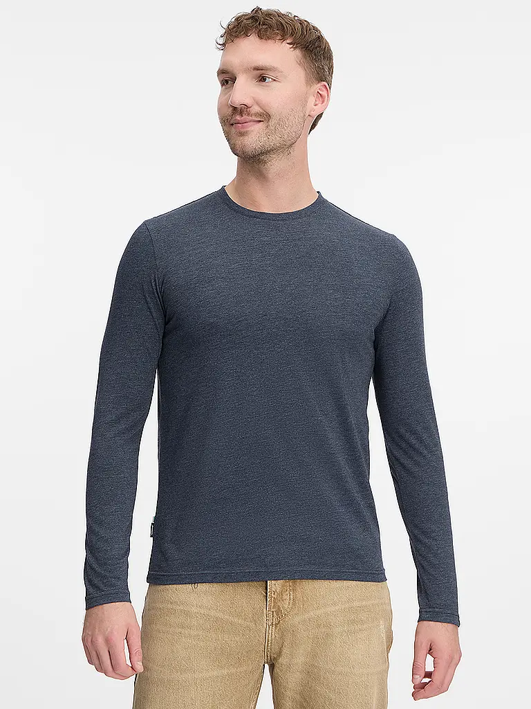 RAGWEAR | Langarmshirt ZACHARI | Dunkelblau