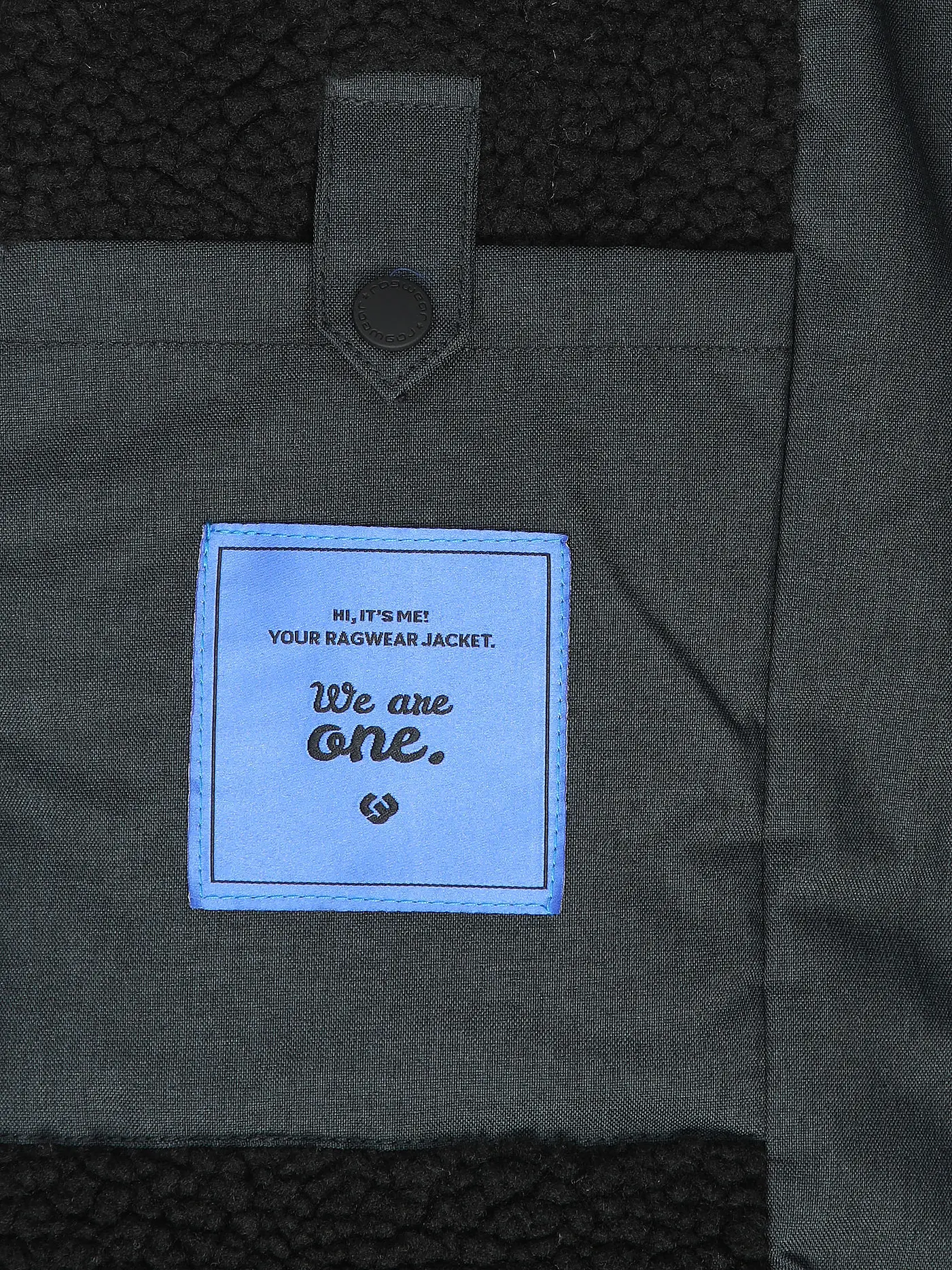 RAGWEAR | Parka MR SMITHEM MELANGE | schwarz