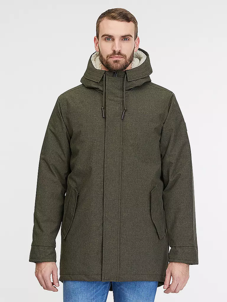 RAGWEAR | Parka MR SMITHEM MELANGE | olive