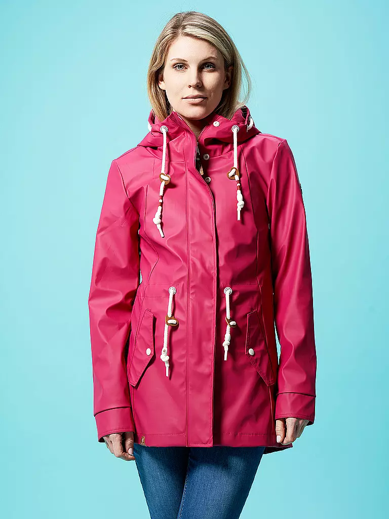 RAGWEAR | Regenjacke Monadis  | pink