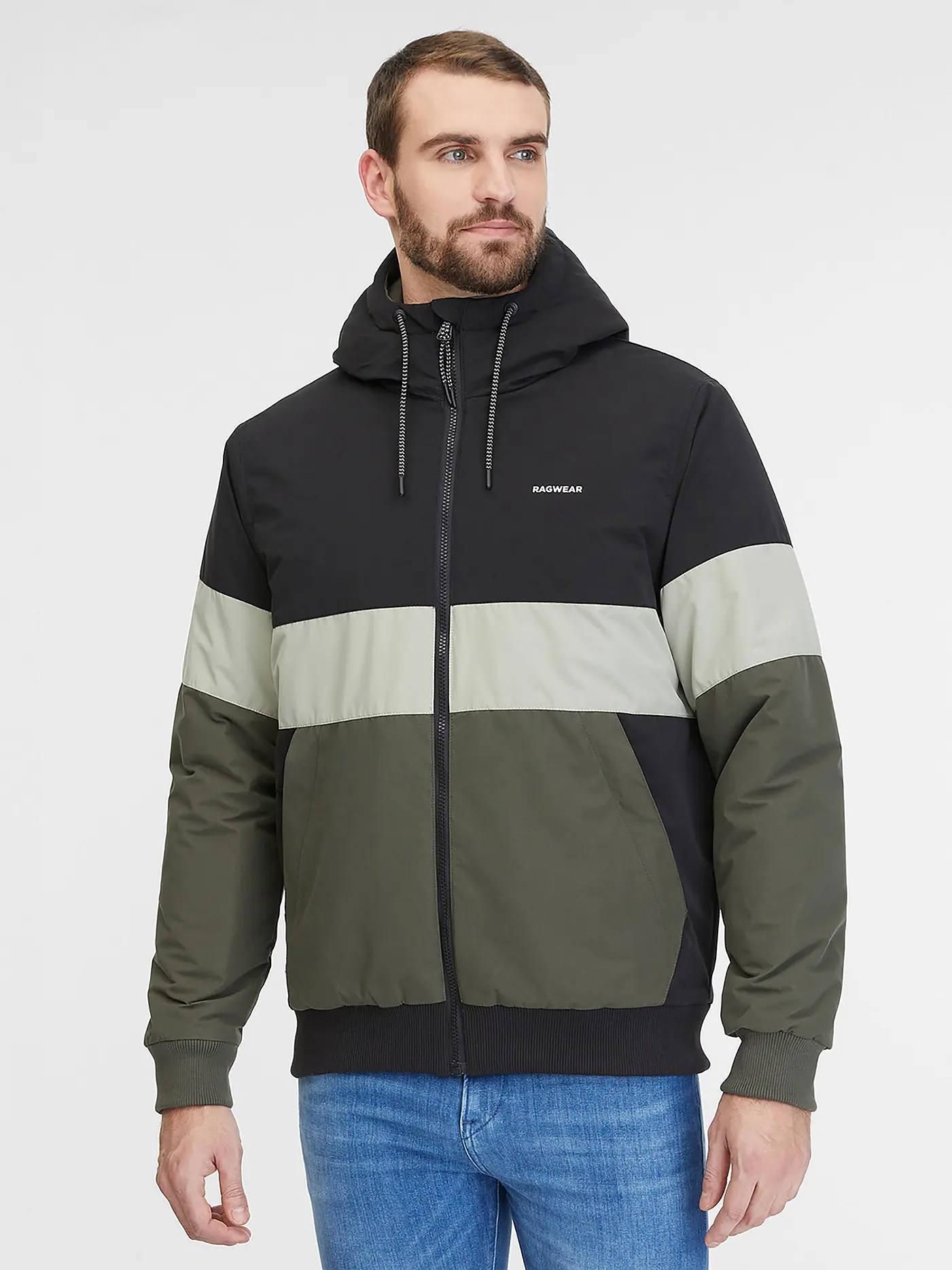 RAGWEAR | Steppjacke JINIG WARM | schwarz