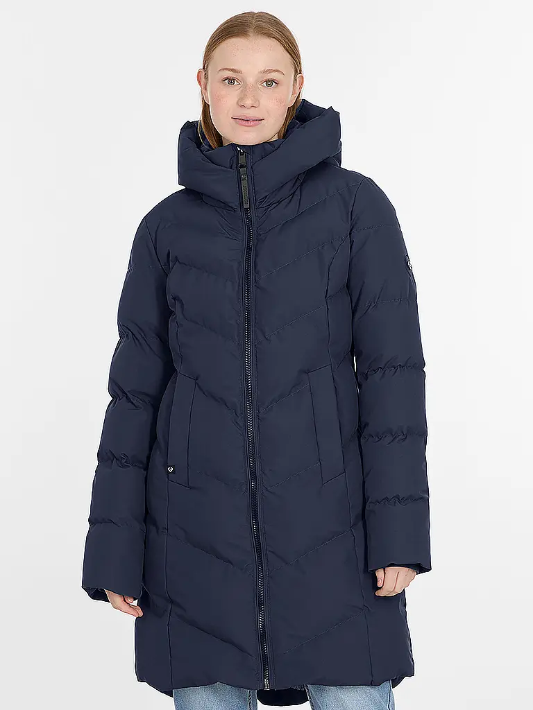 RAGWEAR | Steppmantel NATALIN | Dunkelblau