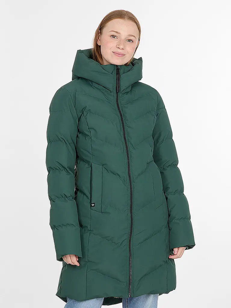 RAGWEAR | Steppmantel NATALIN | Dunkelgrün