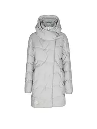 RAGWEAR | Steppmantel PAVLA | hellgrau