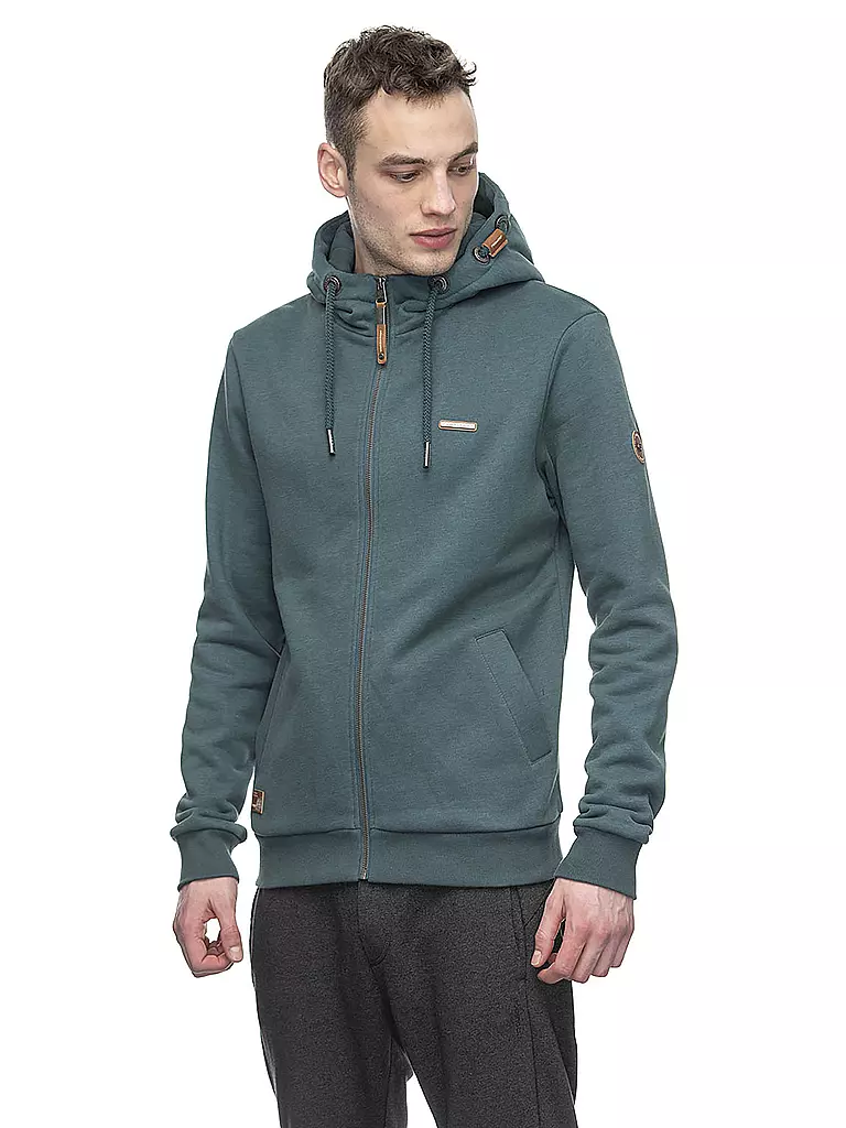 RAGWEAR | Sweatjacke " Nate " | grün