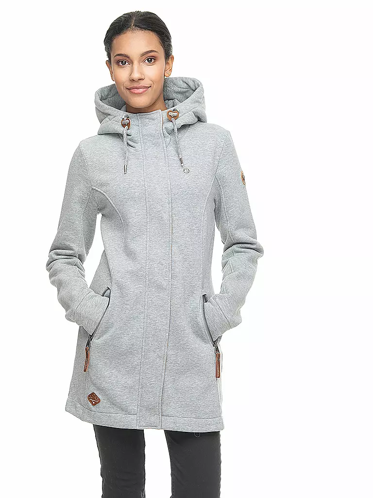 RAGWEAR | Sweatjacke "Letty" | grau