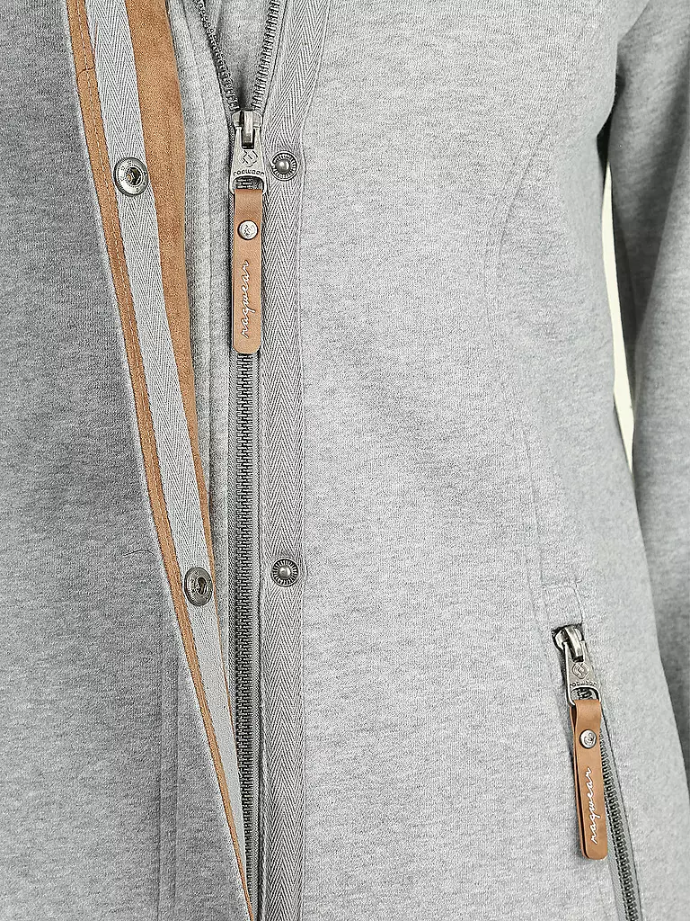 RAGWEAR | Sweatjacke "Letty" | grau