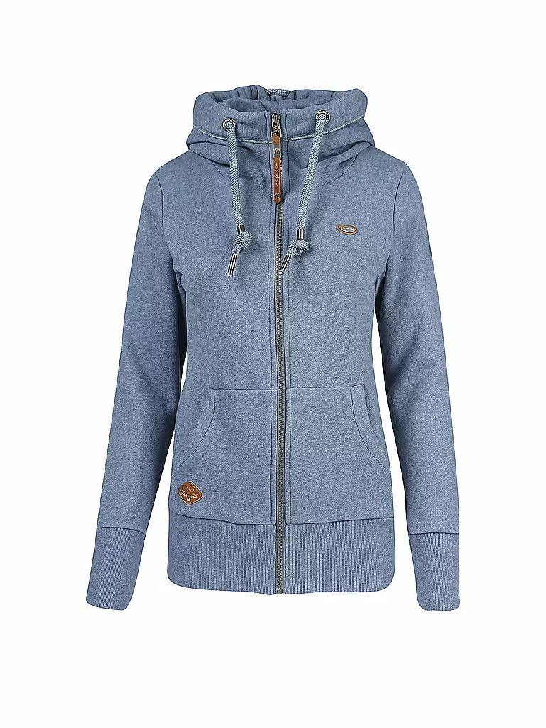 RAGWEAR | Sweatjacke "Neska Zip" | blau
