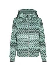 RAGWEAR | Sweatjacke FLLAWIA PRINT | Hellgrün