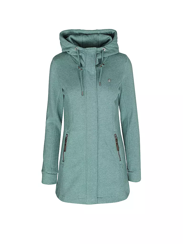 Ragwear Dyska Girls' Hooded Sweatshirt With Block Stripes In Summer