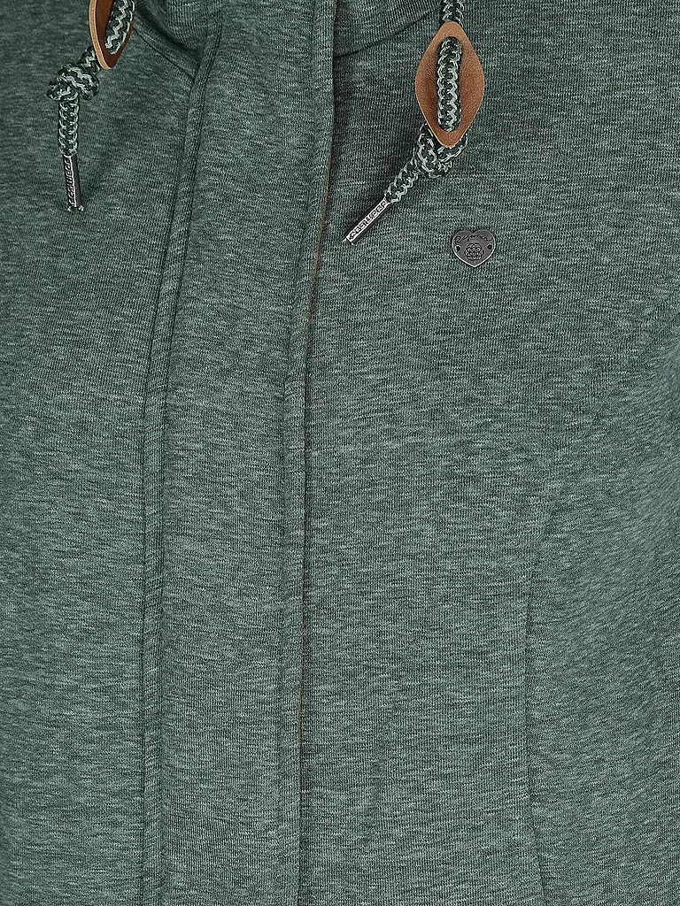 RAGWEAR | Sweatjacke LETTY | grün