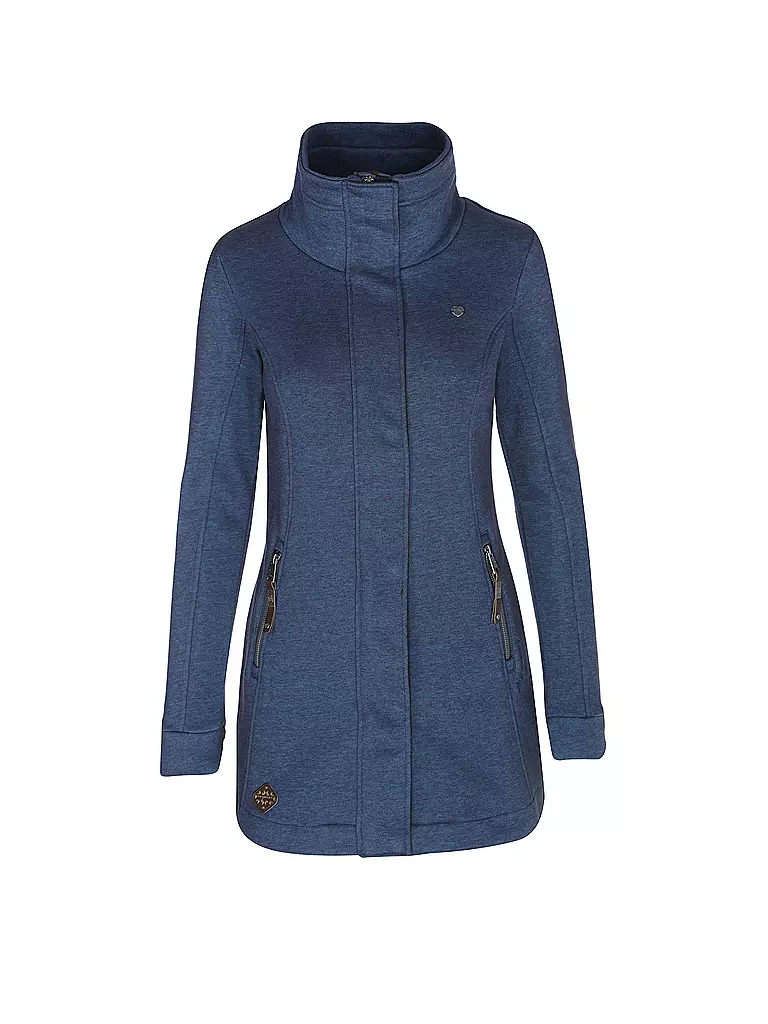 RAGWEAR | Sweatjacke LONG LETRICE | blau