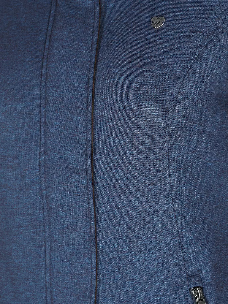 RAGWEAR | Sweatjacke LONG LETRICE | blau