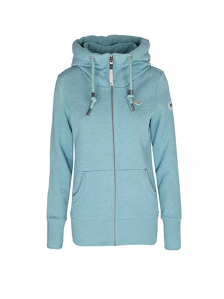 RAGWEAR | Sweatjacke NESKA | hellblau